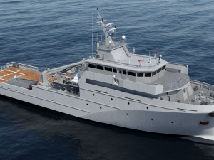 multi-mission vessel b2m Modello 3D