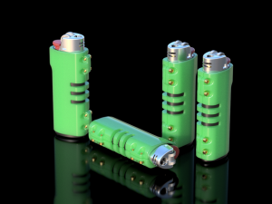 bic lighter case Model do druku 3D