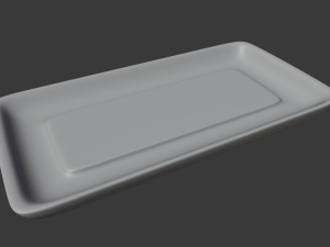 butter dish Model 3D