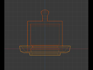 butter dish 3D Model