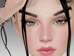 girl anime 3D Model