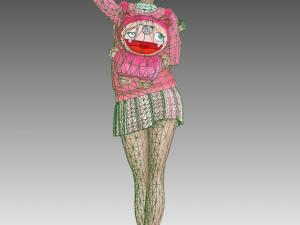 girl anime Modelo 3D