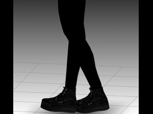 girl anime 3D मॉडल