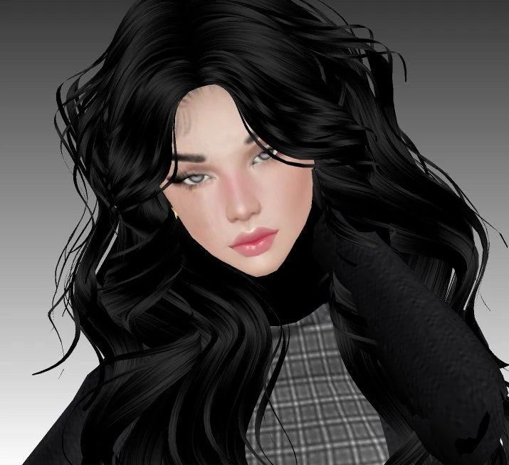 girl anime 3D Model .c4d .max .obj .3ds .fbx .stl .blend 