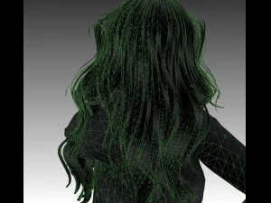girl anime 3D Model