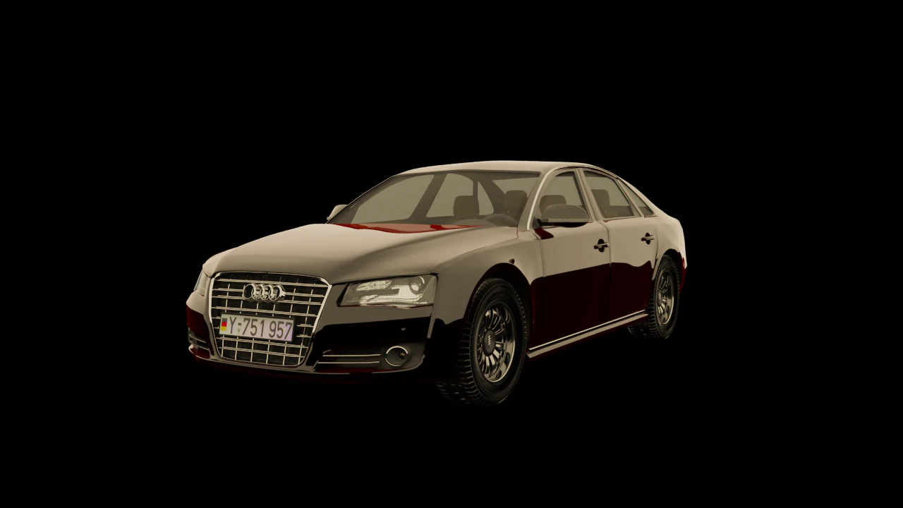 audia8 3D Model .c4d .max .obj .3ds .fbx .stl .blend 