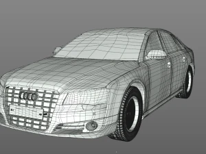 audia8 3D Model