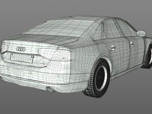 audia8 3D-Modell