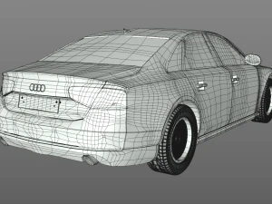 audia8 3D Model