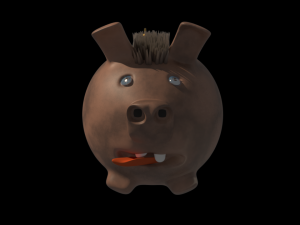 moneybox 3D-Modell