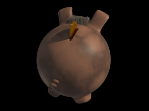 moneybox 3D-Modell