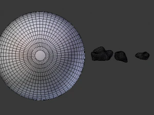 mars and asteroids 3D Model