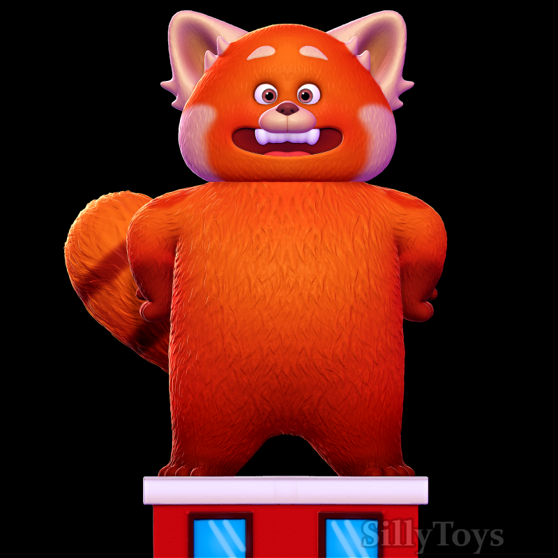 Meilin lee - Turning Red 3D Print Model .c4d .max .obj .3ds .fbx .stl .blend 