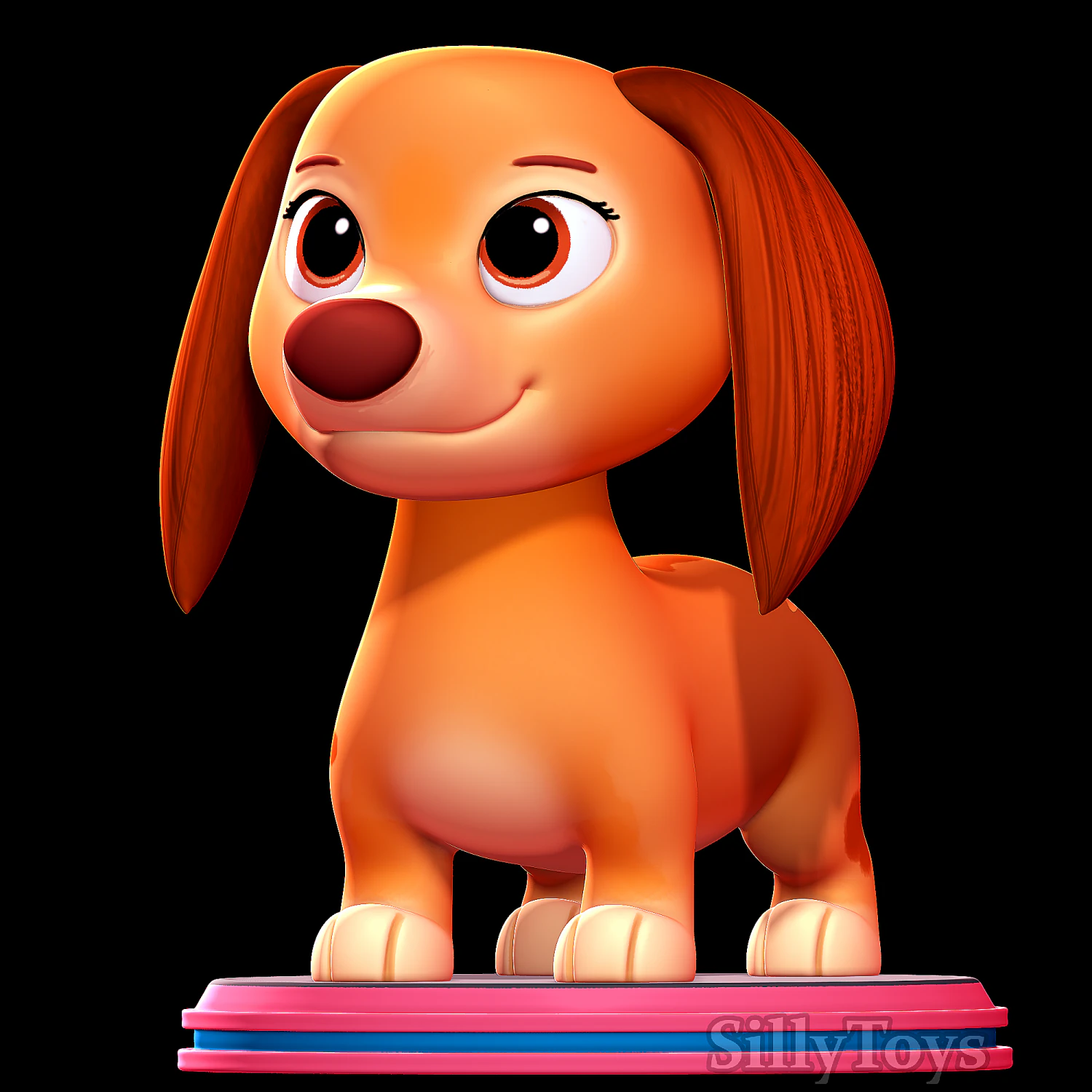 Liberty - paw patrol the movie 3D Print Model .c4d .max .obj .3ds .fbx .stl .blend 