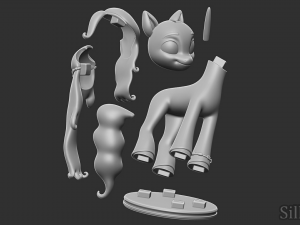 izzy moonbow - my little pony a new generation 3D Print Model