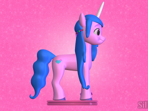 izzy moonbow - my little pony a new generation 3D Print Model