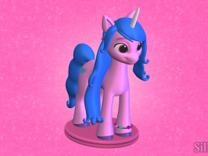 izzy moonbow - my little pony a new generation 3D Print Model