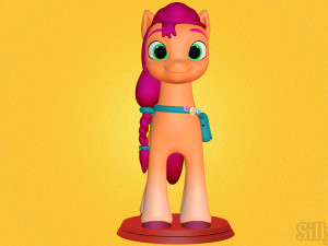 sunny starscout - my little pony a new generation Modelo de impresión 3D