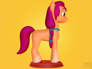 sunny starscout - my little pony a new generation Modelo de impresión 3D
