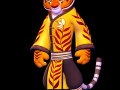Tigress - kung fu panda 3 Model Cetak 3D