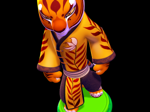 Tigress - kung fu panda 3 Modèles 3D en vedette