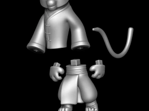 Tigresse - Kung Fu Panda 3 Modèles 3D en vedette