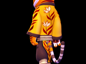 Tigress - kung fu panda 3 Modèles 3D en vedette