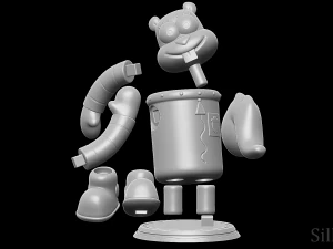 Sandy cheeks - spongebob squarepants 3D Print Model