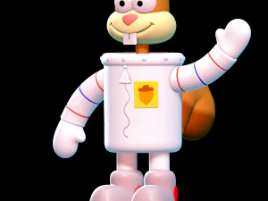 Sandy cheeks - spongebob squarepants 3D Print Model