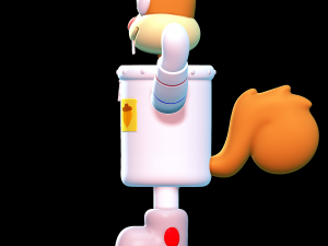 Sandy cheeks - spongebob squarepants Model do druku 3D