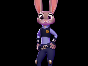Judy Hopps - zootopia 3D Print Model