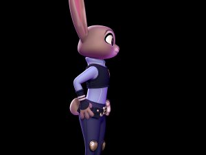 Judy Hopps - zootopia 3D 프린트 모델