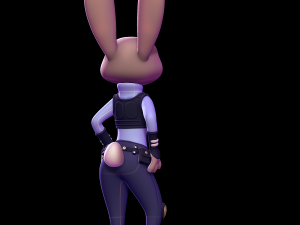 Judy Hopps - zootopia 3D 프린트 모델