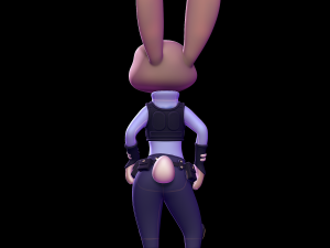 Judy Hopps - zootopia 3D 프린트 모델