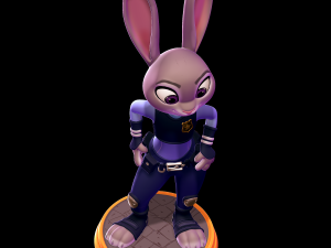Judy Hopps - zootopia 3D 프린트 모델