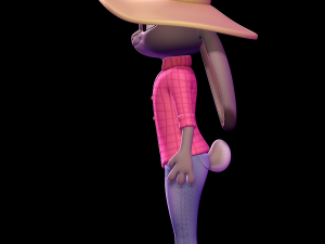 Judy hopps farmer - zootopia Model Cetak 3D