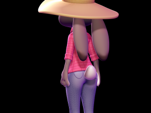 Judy hopps farmer - zootopia Model Cetak 3D