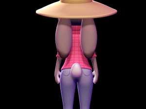 Judy hopps farmer - zootopia Model Cetak 3D