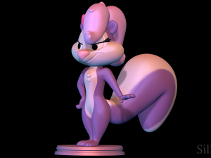 fifi la fume - tiny toons adventures 3D-Druckmodell