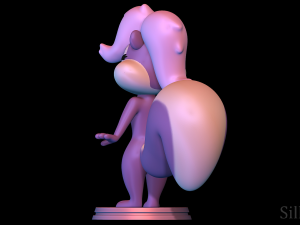 fifi la fume - tiny toons adventures 3D-Druckmodell