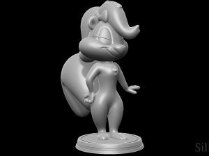 fifi la fume - tiny toons adventures 3D-Druckmodell