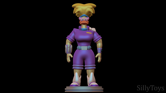 tanya vanderflock - mighty ducks 3D-printmodel .c4d .max .obj .3ds .fbx .stl .blend 