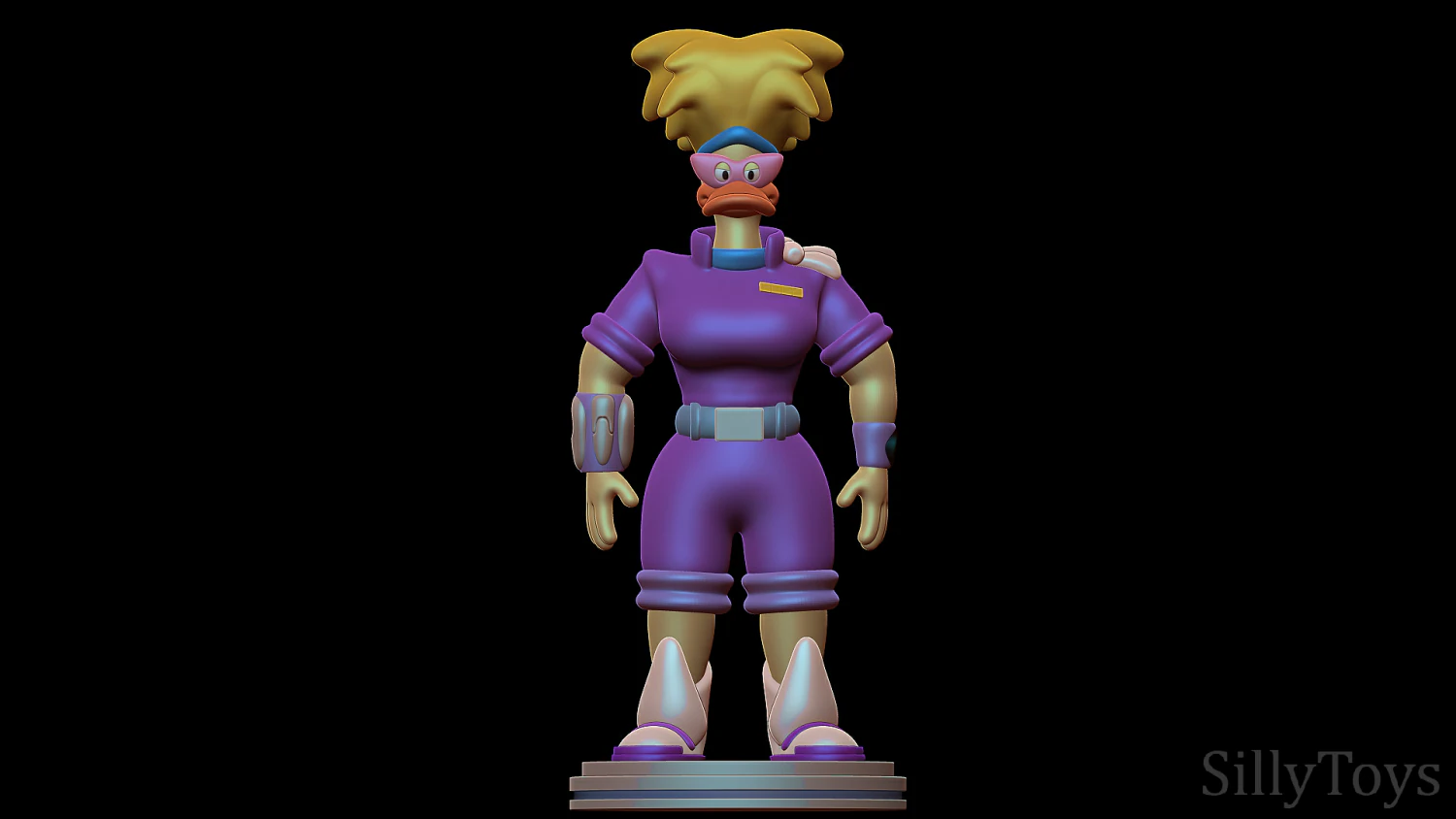 tanya vanderflock - mighty ducks 3D Print Model .c4d .max .obj .3ds .fbx .stl .blend 