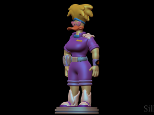 tanya vanderflock - mighty ducks 3D-printmodel