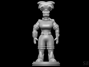 tanya vanderflock - mighty ducks 3D-printmodel