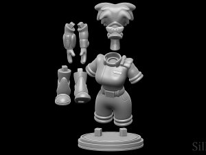 tanya vanderflock - mighty ducks 3D-printmodel