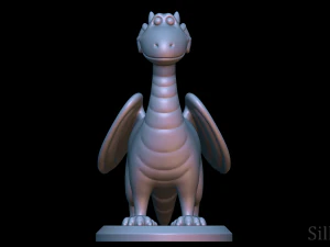 firedrake - dragon rider 3D Print Model