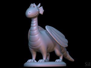 firedrake - dragon rider 3D Print Model