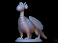 firedrake - dragon rider 3D Принт Модель