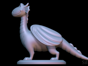 firedrake - dragon rider Modelo de impresión 3D